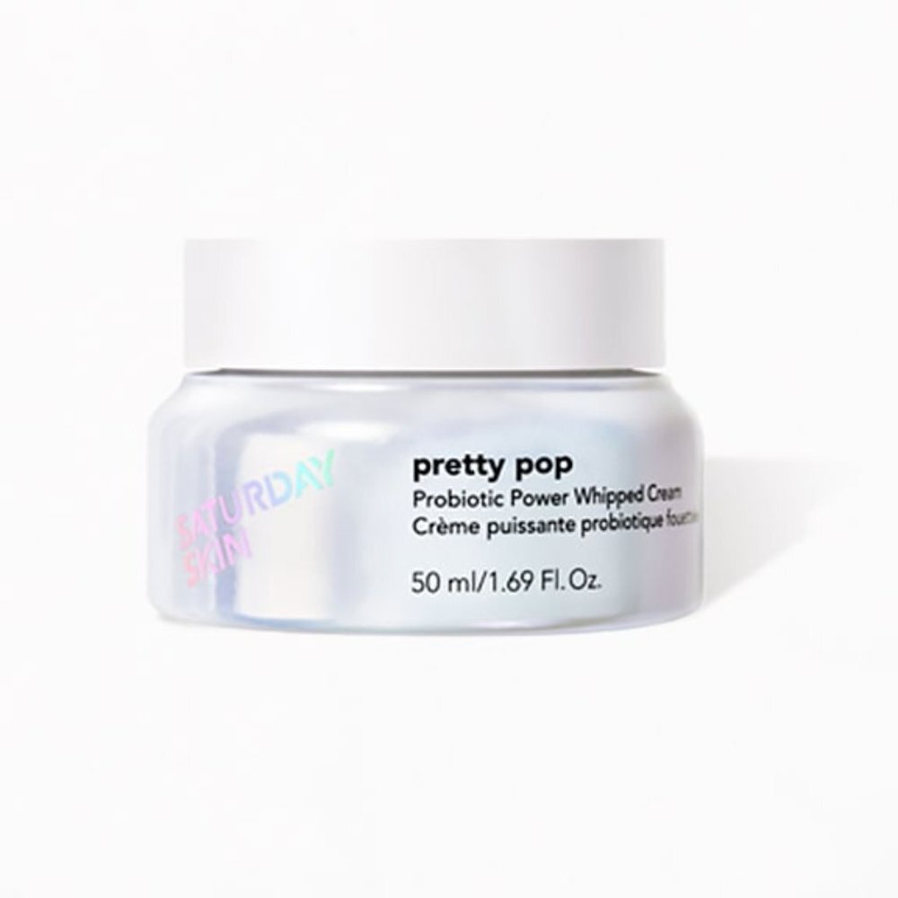 SATURDAY SKIN Pretty Pop Probiotic Power Whipped Cream